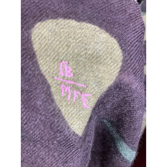 Sb MfE Cashmere Camo Oversized Scarf Shawl - Picture 2 of 2